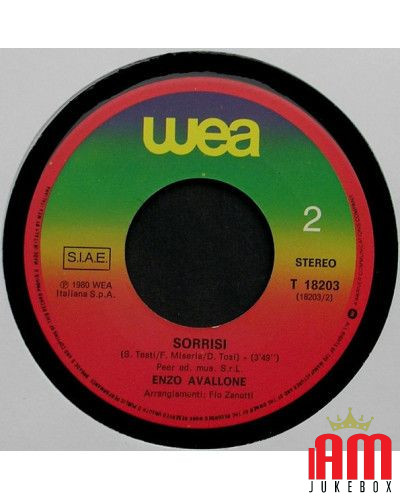 Ti Chiami Africa [Enzo Avallone] - Vinyl 7", 45 RPM, Single, Stereo [product.brand] 1 - Shop I'm Jukebox 