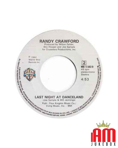 One Day I'll Fly Away [Randy Crawford] - Vinyl 7", 45 RPM, Single [product.brand] 1 - Shop I'm Jukebox 