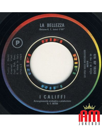 Fogli Di Quaderno [I Califfi] - Vinyl 7", 45 RPM, Single