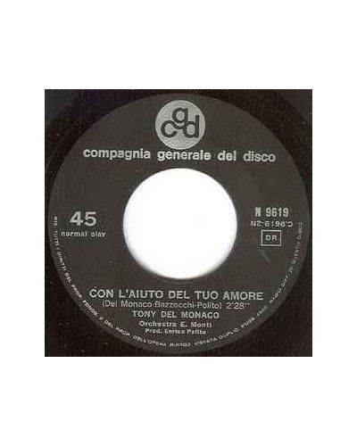 Se La Vita È Così [Tony Del Monaco] - Vinyl 7", 45 RPM, Single