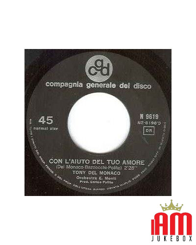 Se La Vita È Così [Tony Del Monaco] - Vinyl 7", 45 RPM, Single