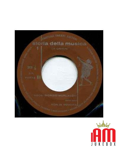 Le Origini [Giorgio Morlacchi] - Vinyl 7", 33 ? RPM