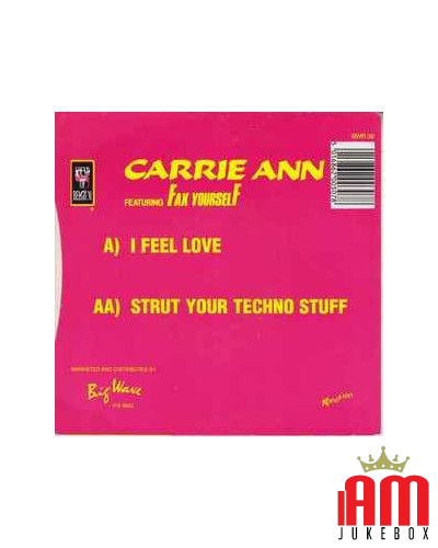 I Feel Love (The Ultimate Remix) [Fax Yourself,...] - Vinyle 7", 45 tours [product.brand] 1 - Shop I'm Jukebox 