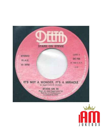 Stars On Stevie [Stars On 45] - Vinyl 7", 45 RPM [product.brand] 1 - Shop I'm Jukebox 