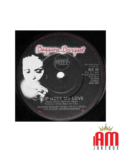 Pop Goes My Love [Freeez] - Vinyl 7", 45 RPM, Single, Stereo [product.brand] 1 - Shop I'm Jukebox 