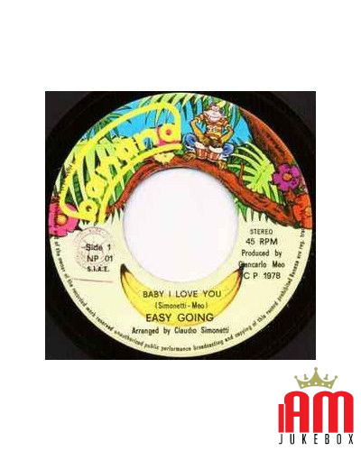 Baby I Love You Little Fairy [Easy Going] - Vinyle 7", 45 tr/min, Single, Stéréo [product.brand] 1 - Shop I'm Jukebox 