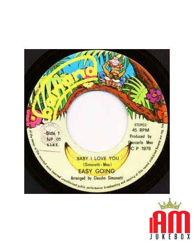 Baby I Love You Little Fairy [Easy Going] - Vinyl 7", 45 RPM, Single, Stereo [product.brand] 1 - Shop I'm Jukebox 