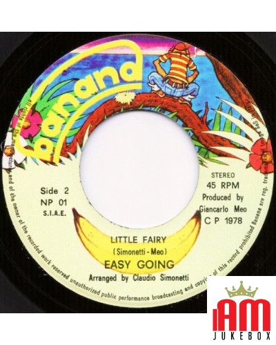 Baby I Love You Little Fairy [Easy Going] - Vinyl 7", 45 RPM, Single, Stereo [product.brand] 1 - Shop I'm Jukebox 