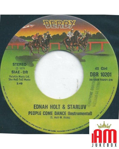 People Come Dance [Ednah Holt,...] - Vinyl 7", 45 RPM [product.brand] 1 - Shop I'm Jukebox 