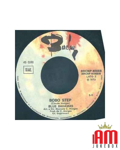 Bobo Step [Blue Bahamas] - Vinyle 7", 45 tours [product.brand] 1 - Shop I'm Jukebox 