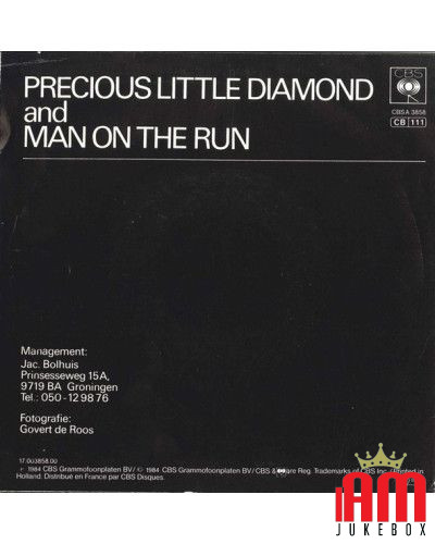 Precious Little Diamond [Fox The Fox] - Vinyl 7", 45 RPM, Single, Stereo [product.brand] 1 - Shop I'm Jukebox 