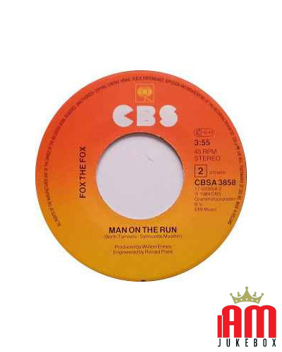 Precious Little Diamond [Fox The Fox] - Vinyl 7", 45 RPM, Single, Stereo [product.brand] 1 - Shop I'm Jukebox 