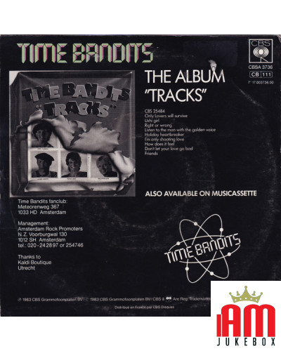 I'm Only Shooting Love [Time Bandits] - Vinyl 7", 45 RPM, Single, Stereo [product.brand] 1 - Shop I'm Jukebox 