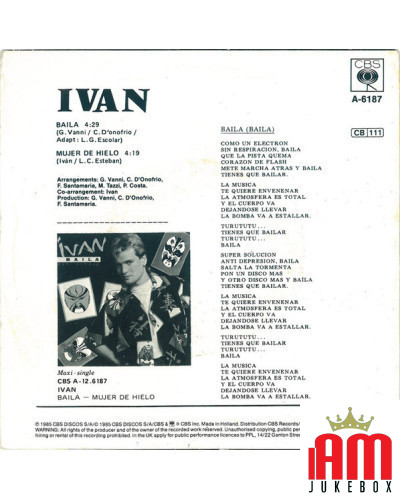 Baila [Ivan (4)] - Vinyl 7", Single, 45 RPM [product.brand] 1 - Shop I'm Jukebox 