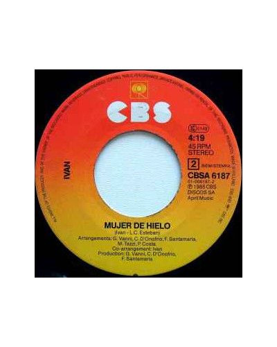 Baila [Ivan (4)] – Vinyl 7", Single, 45 RPM [product.brand] 1 - Shop I'm Jukebox 