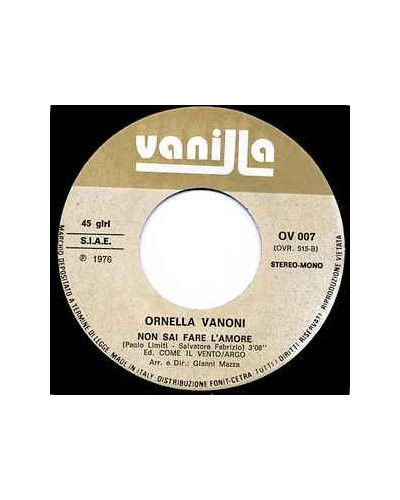 Fili (Feelings) [Ornella Vanoni] - Vinyl 7", 45 RPM, Stereo, Mono