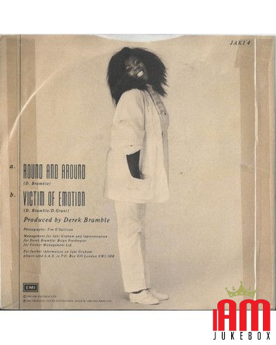 Round And Around [Jaki Graham] – Vinyl 7", 45 RPM, Single [product.brand] 1 - Shop I'm Jukebox 