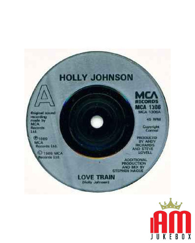 Love Train [Holly Johnson] - Vinyl 7", 45 RPM, Single [product.brand] 1 - Shop I'm Jukebox 