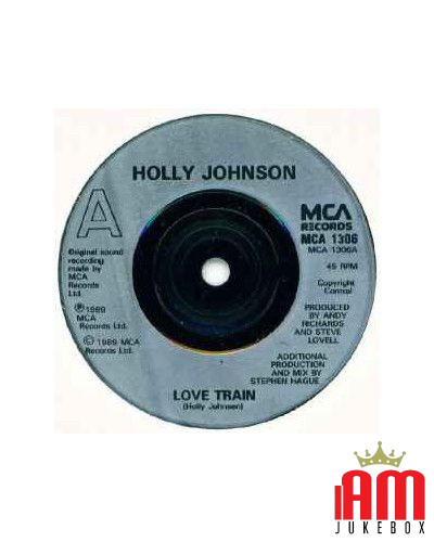 Love Train [Holly Johnson] - Vinyle 7", 45 tours, single [product.brand] 1 - Shop I'm Jukebox 