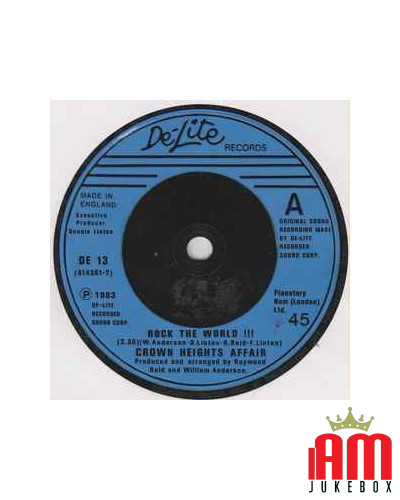 Rock der Welt [Crown Heights Affair] - Vinyl 7, Single, 45 RPM [product.brand] 1 - Shop I'm Jukebox 