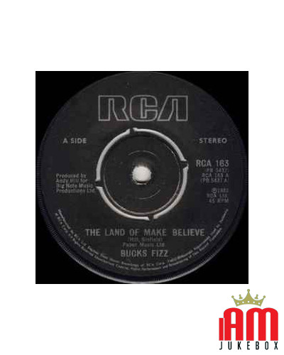 The Land Of Make Believe [Bucks Fizz] - Vinyl 7", 45 RPM, Single [product.brand] 1 - Shop I'm Jukebox 