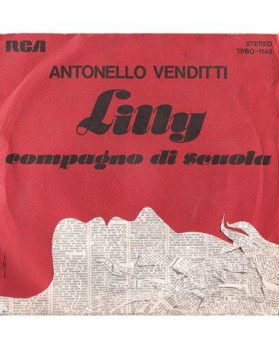 Lilly  [Antonello Venditti] - Vinyl 7", 45 RPM