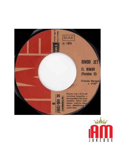 El Bimbo [Bimbo Jet] - Vinyl 7", 45 RPM [product.brand] 1 - Shop I'm Jukebox 