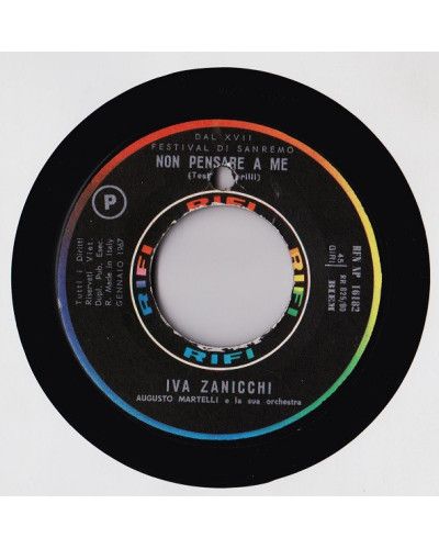 Iva Zanicchi [Iva Zanicchi] - Vinyl 7", 45 RPM, Promo