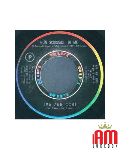 Nonostante Lei [Iva Zanicchi] - Vinyl 7", 45 RPM, Stereo