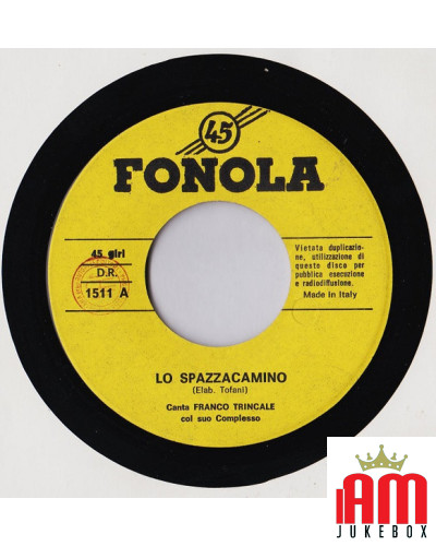 Lo Spazzacamino [Franco Trincale] - Vinyl 7", 45 RPM, Reissue [product.brand] 1 - Shop I'm Jukebox 