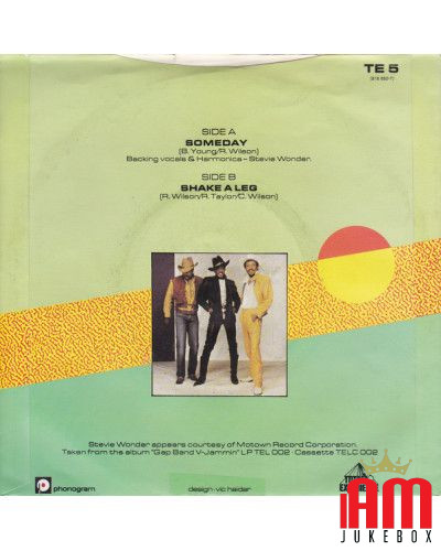 Someday [The Gap Band] - Vinyle 7", 45 tours, single [product.brand] 1 - Shop I'm Jukebox 