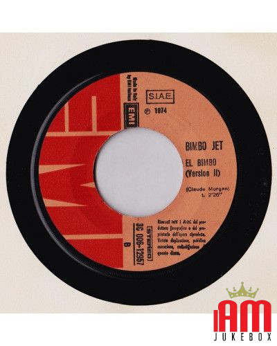 El Bimbo [Bimbo Jet] – Vinyl 7", 45 RPM, Stereo [product.brand] 1 - Shop I'm Jukebox 