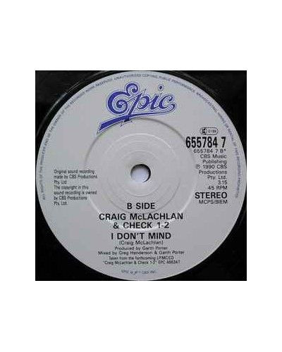 Mona [Craig McLachlan & Check 1-2] – Vinyl 7", 45 RPM, Single, Stereo [product.brand] 1 - Shop I'm Jukebox 