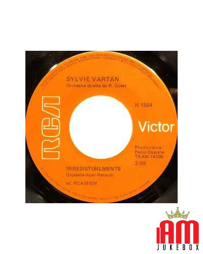 Irresistibilmente Nostalgia [Sylvie Vartan] - Vinyl 7", 45 RPM [product.brand] 1 - Shop I'm Jukebox 