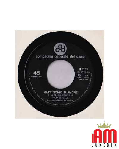 La Pioggia [France Gall] - Vinyl 7", 45 RPM [product.brand] 2 - Shop I'm Jukebox 