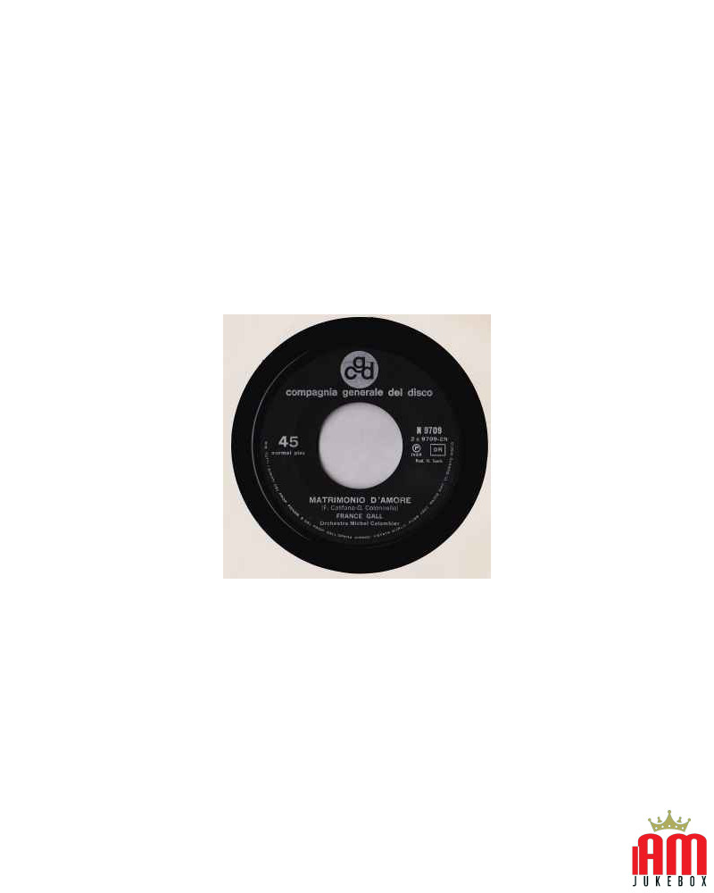 La Pioggia [France Gall] - Vinyl 7", 45 RPM [product.brand] 2 - Shop I'm Jukebox 