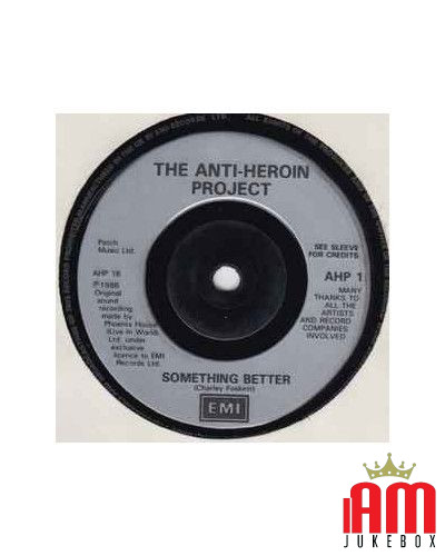 Live-In World [The Anti-Heroin Project] - Vinyle 7", Single, 45 tours [product.brand] 1 - Shop I'm Jukebox 