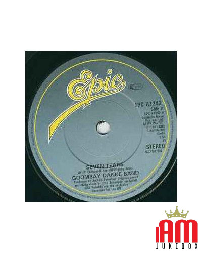 Seven Tears [Goombay Dance Band] – Vinyl 7", 45 RPM, Single [product.brand] 1 - Shop I'm Jukebox 