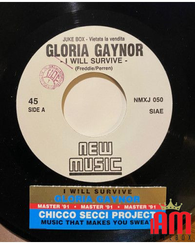 Ich werde Musik überleben, die dich zum Schwitzen bringt [Gloria Gaynor,...] – Vinyl 7", 45 RPM, Jukebox [product.brand] 1 - Sho