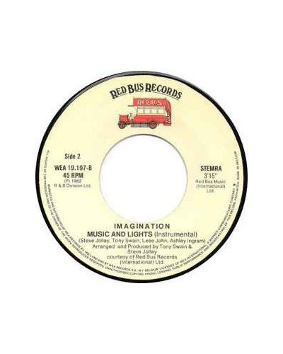 Music And Lights [Imagination] - Vinyl 7", Single, 45 RPM [product.brand] 1 - Shop I'm Jukebox