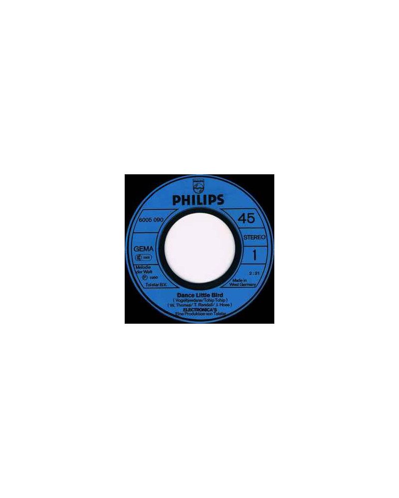 Dance Little Bird [De Electronica's] - Vinyl 7", 45 RPM, Single, Stereo [product.brand] 1 - Shop I'm Jukebox