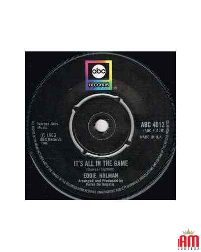 (Hey There) Lonely Girl [Eddie Holman] – Vinyl 7", 45 RPM, Single, Neuauflage [product.brand] 1 - Shop I'm Jukebox 