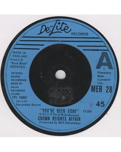 You've Been Gone    Far Out [Crown Heights Affair] - Vinyl 7", 45 RPM,