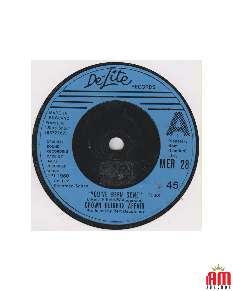 You've Been Gone Far Out [Crown Heights Affair] - Vinyl 7", 45 RPM, Single [product.brand] 1 - Shop I'm Jukebox 