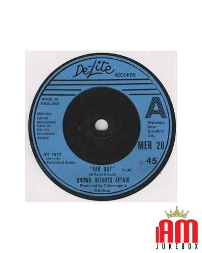 Du bist weit weggegangen [Crown Heights Affair] - Vinyl 7, 45 RPM, Single [product.brand] 1 - Shop I'm Jukebox 