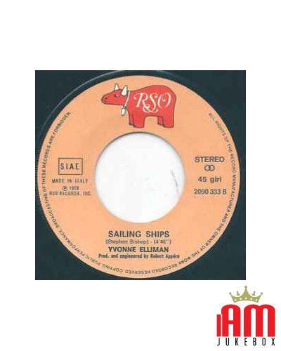 Moment By Moment (The Main Theme From The Motion Picture) [Yvonne Elliman] - Vinyl 7", 45 RPM