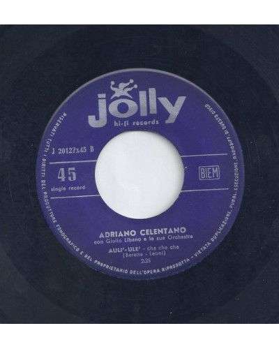 24.000 Baci [Adriano Celentano] - Vinyl 7", 45 RPM, Single [product.brand] 1 - Shop I'm Jukebox 