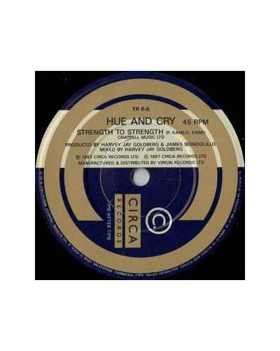 Strength To Strength [Hue & Cry] – Vinyl 7", 45 RPM, Single [product.brand] 1 - Shop I'm Jukebox 