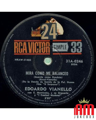 Pinne, Fucile Ed Occhiali [Edoardo Vianello] - Vinyl 7", Single, 33 ? RPM, Mono