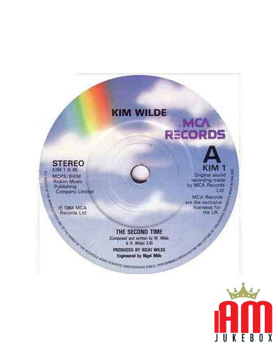 The Second Time [Kim Wilde] - Vinyl 7", 45 RPM, Single [product.brand] 1 - Shop I'm Jukebox 